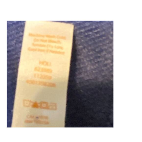 Lucy Blue Lean and Mean Cinch Pullover Funnel Neck Sweatshirt Size Medium - Picture 5 of 7